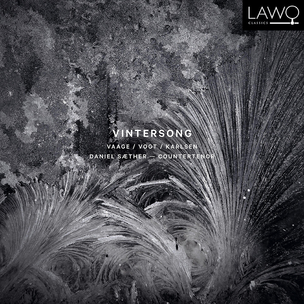 the album cover for Karlsen / Saether - Vintersong