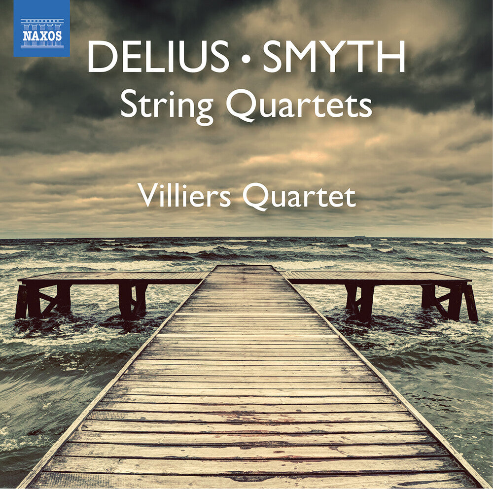 the album cover for Delius / Villiers Quartet - String Quartets