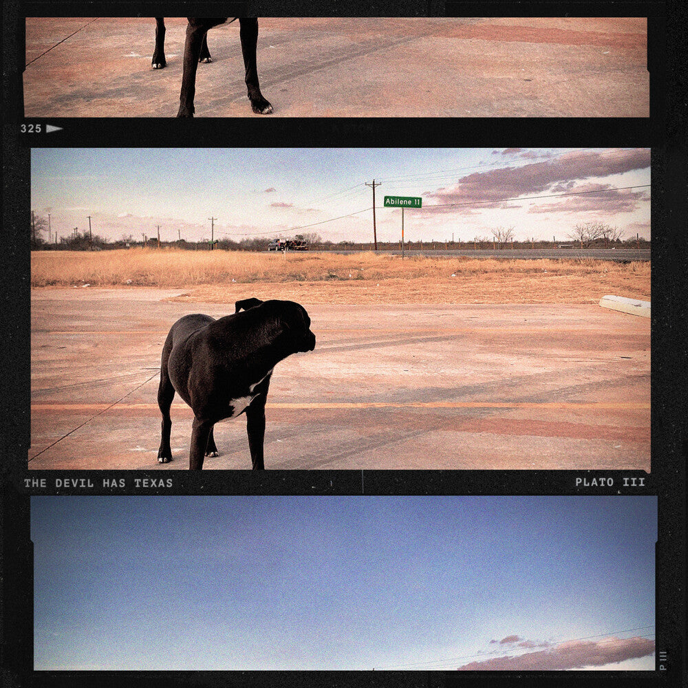 the album cover for Plato III - Devil Has Texas
