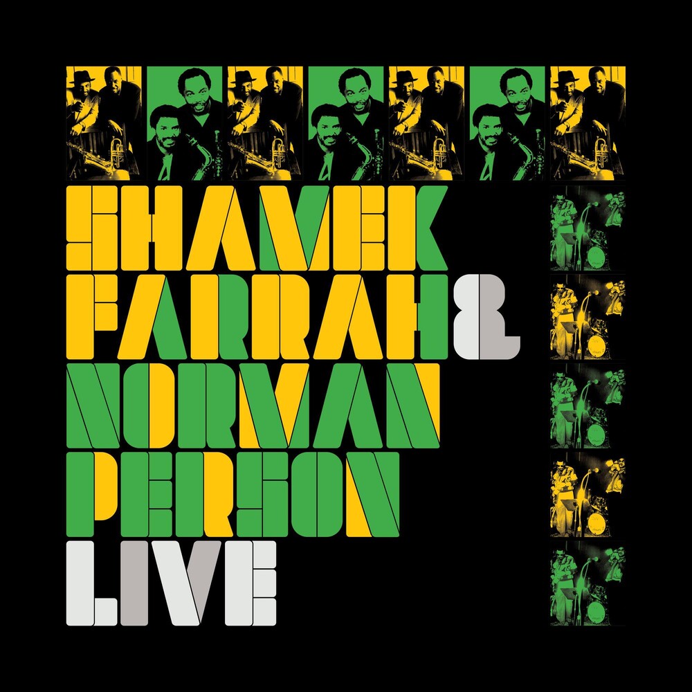 the album cover for Shamek Farrah - Live