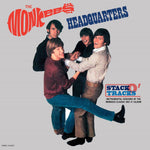 the album cover for The Monkees - Headquarters: Stack O' Tracks [Clear Vinyl] (Egv) [Limited Edition]