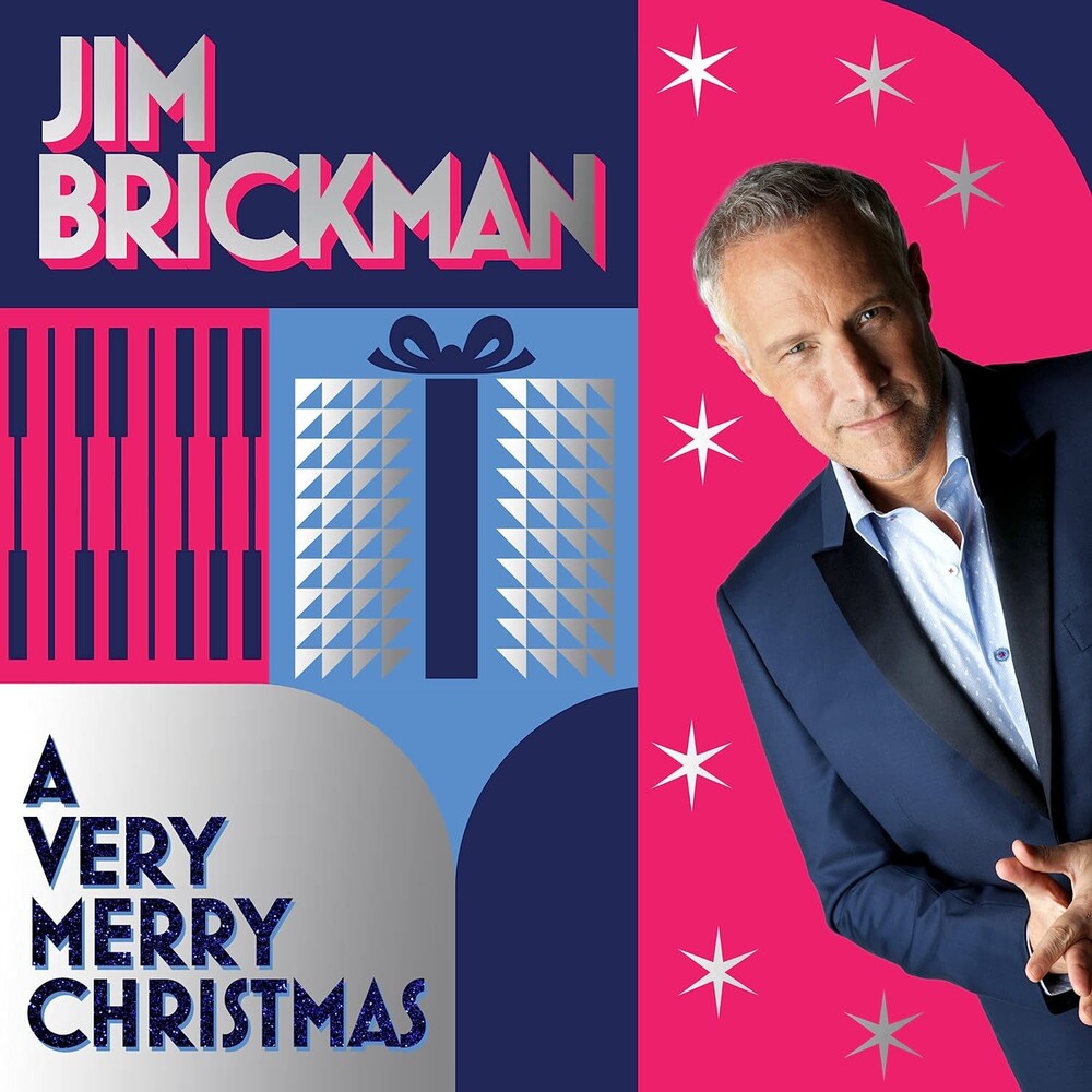 the album cover for Jim Brickman - Very Merry Christmas