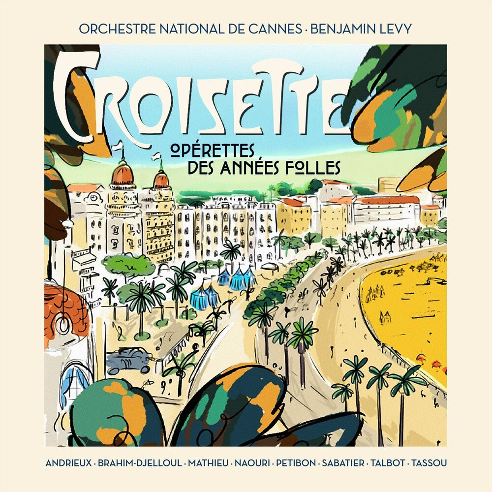 the album cover for PATRICIA PETIBON - Croisette (French Musical Arias)