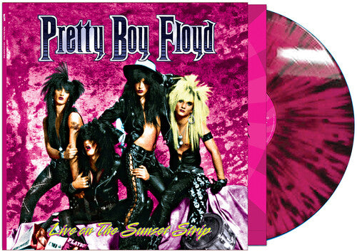 Pretty Boy Floyd - Live On The Sunset Strip - Pink/black Splatter (Vinyl)