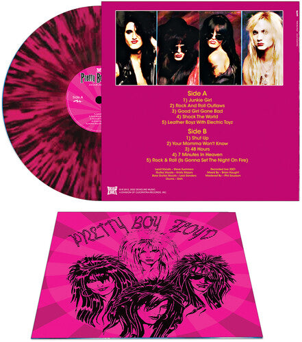 Pretty Boy Floyd - Live On The Sunset Strip - Pink/black Splatter (Vinyl)