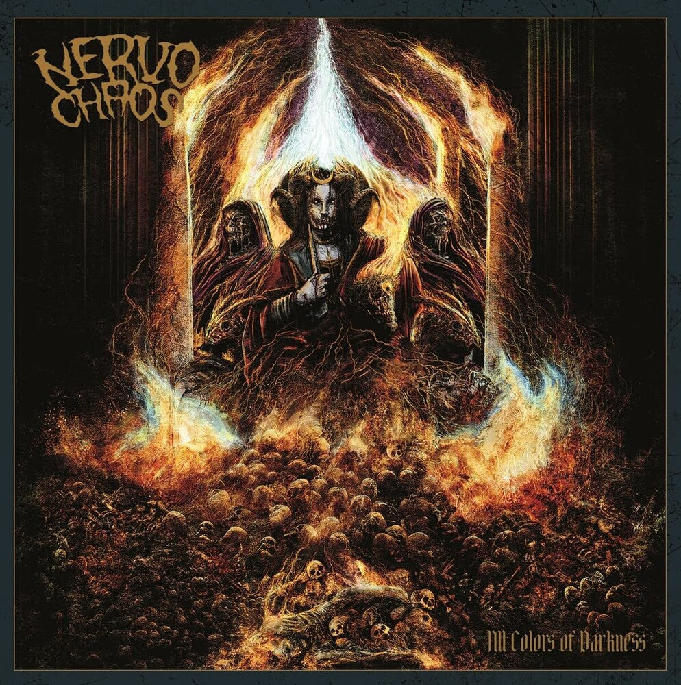 the album cover for Nervochaos - All Colors Of Darkness