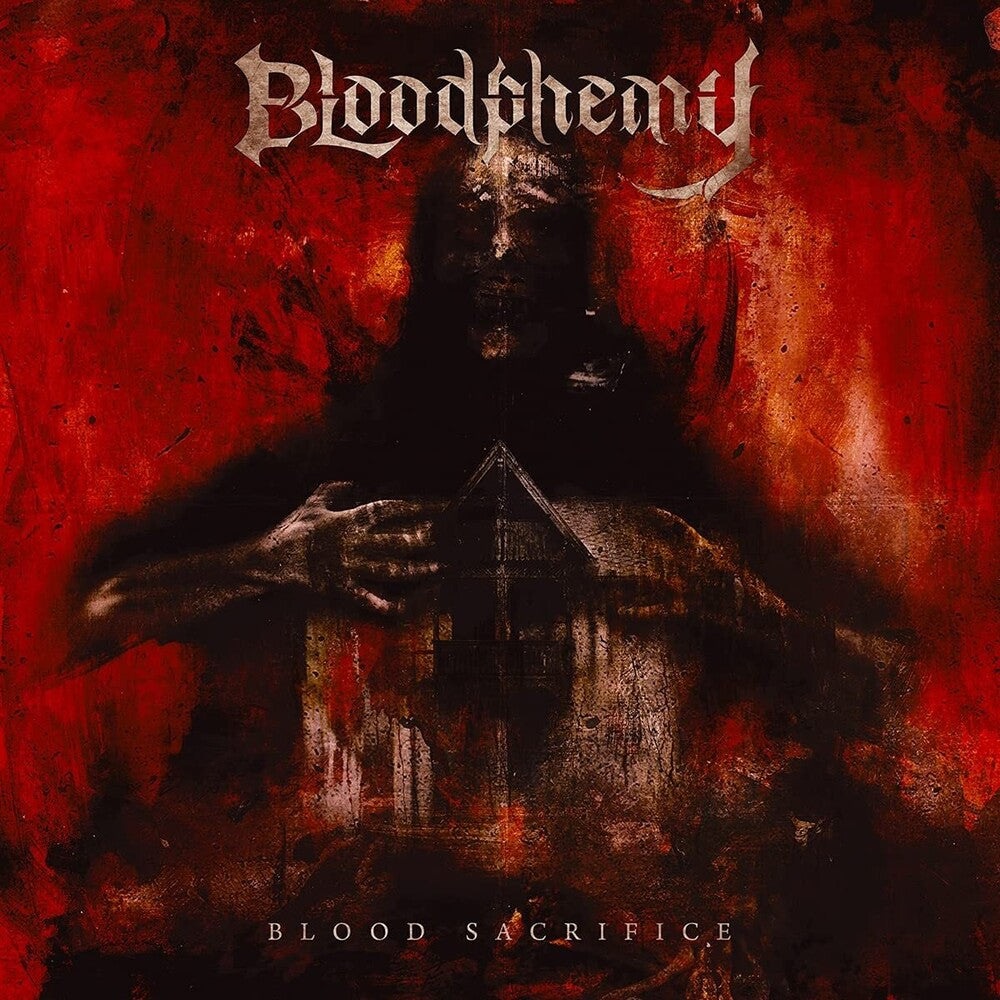 the album cover for Bloodphemy - Blood Sacrifice (Uk)
