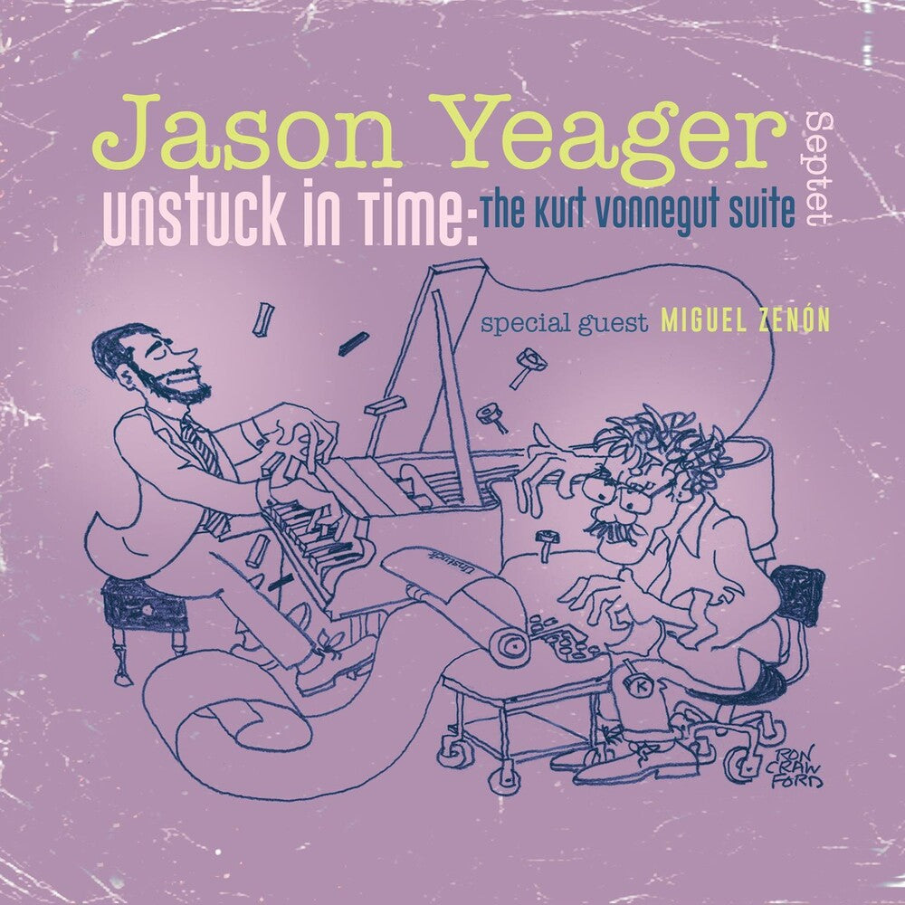 the album cover for Jason Yeager - Stuck in Time: The Kurt Vonnegut Suite