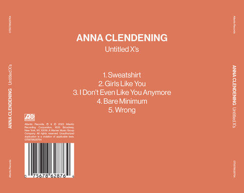 Anna Clendening - Untitled X's (CD)