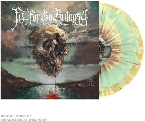 Fit for an Autopsy - The Sea of Tragic Beasts - Yellow, Mint & Orange Splatter (Vinyl)