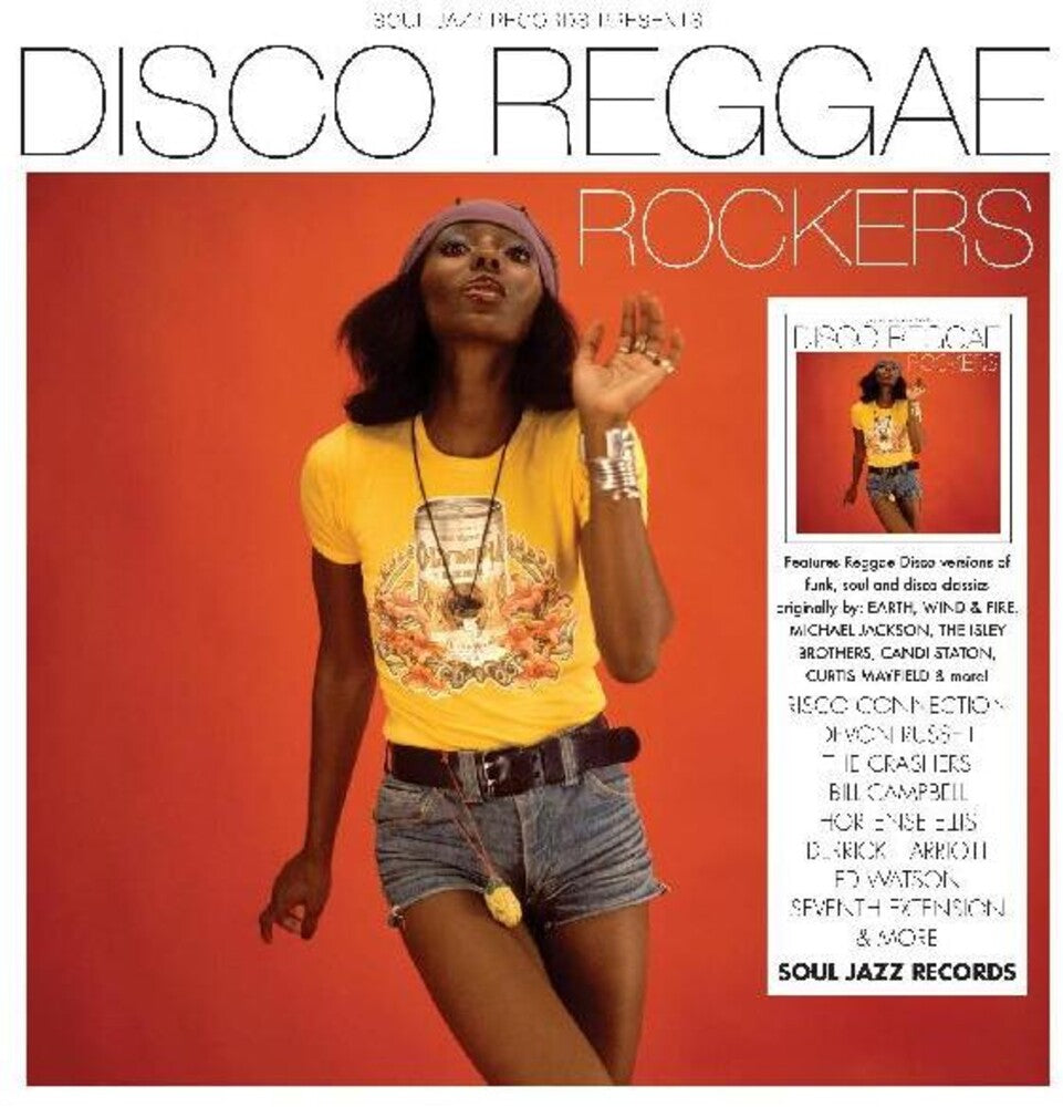 the album cover for Soul Jazz Records Presents - Soul Jazz Records Presents Disco Reggae Rockers / Various