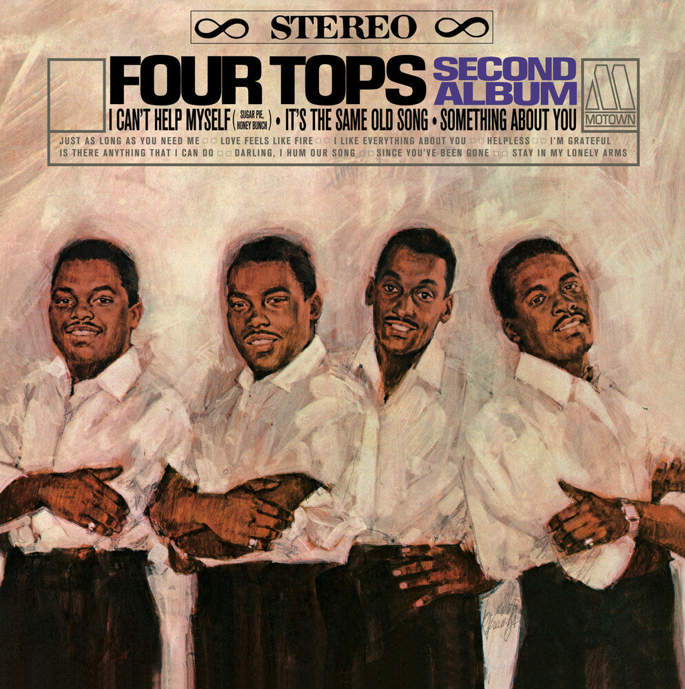the album cover for The Four Tops - Second Album[RSD Black Friday 2022]