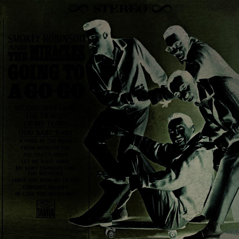 the album cover for Smokey Robinson & The Miracles - Going To A Go-Go [RSD Black Friday 2022]