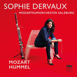 the album cover for Sophie Dervaux/ Mozarteumorchester Salzburg - Mozart & Hummel