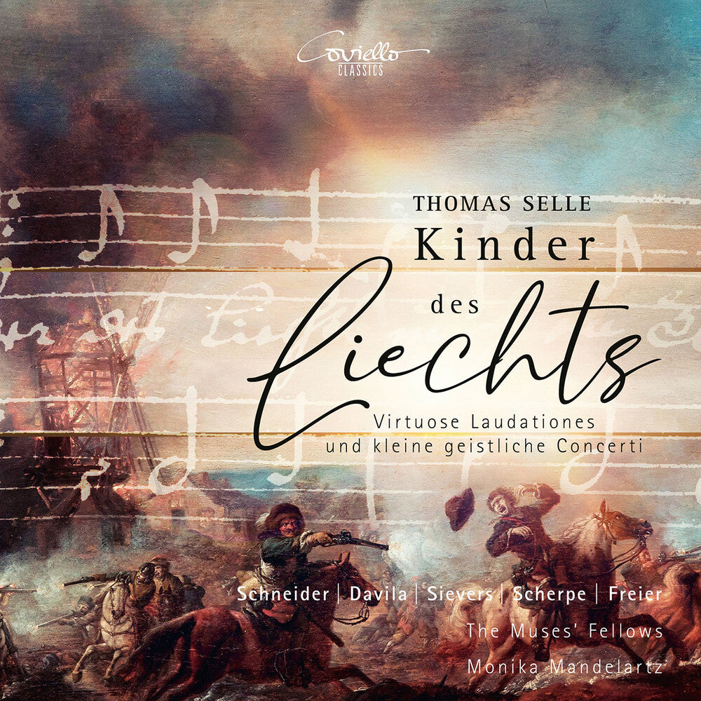 the album cover for Selle / Anne Schneider/ Davila,Pia - Kinder Des Liechts - Virtuose Laudationes