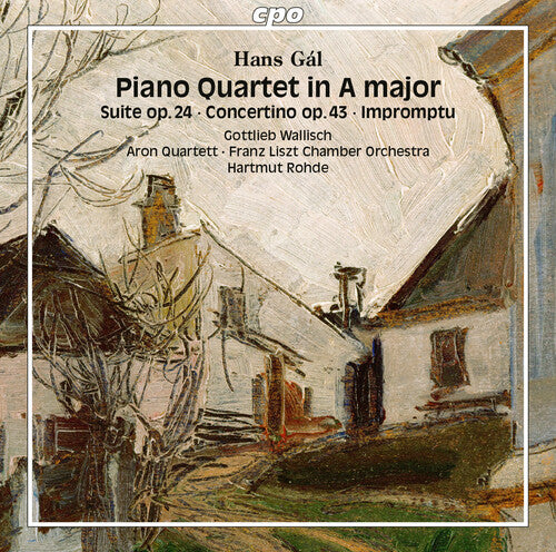Gottlieb Wallisch - Gal: Cuarteto con piano en la mayor (CD)