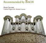 the album cover for Jacobs, Bart - Recommended By Bach