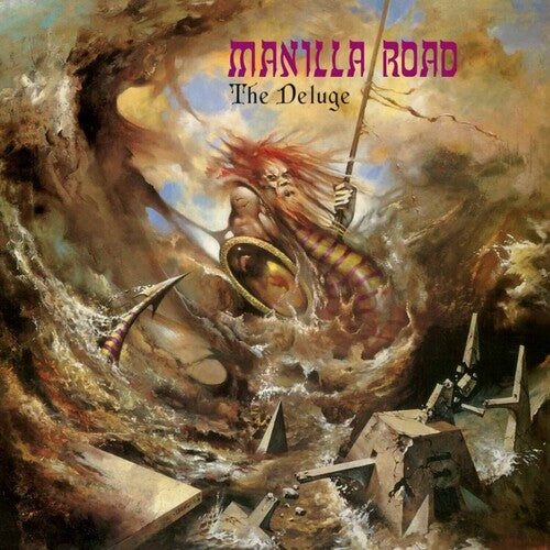 Manilla Road - Deluge - Orange/blue (Vinyl)