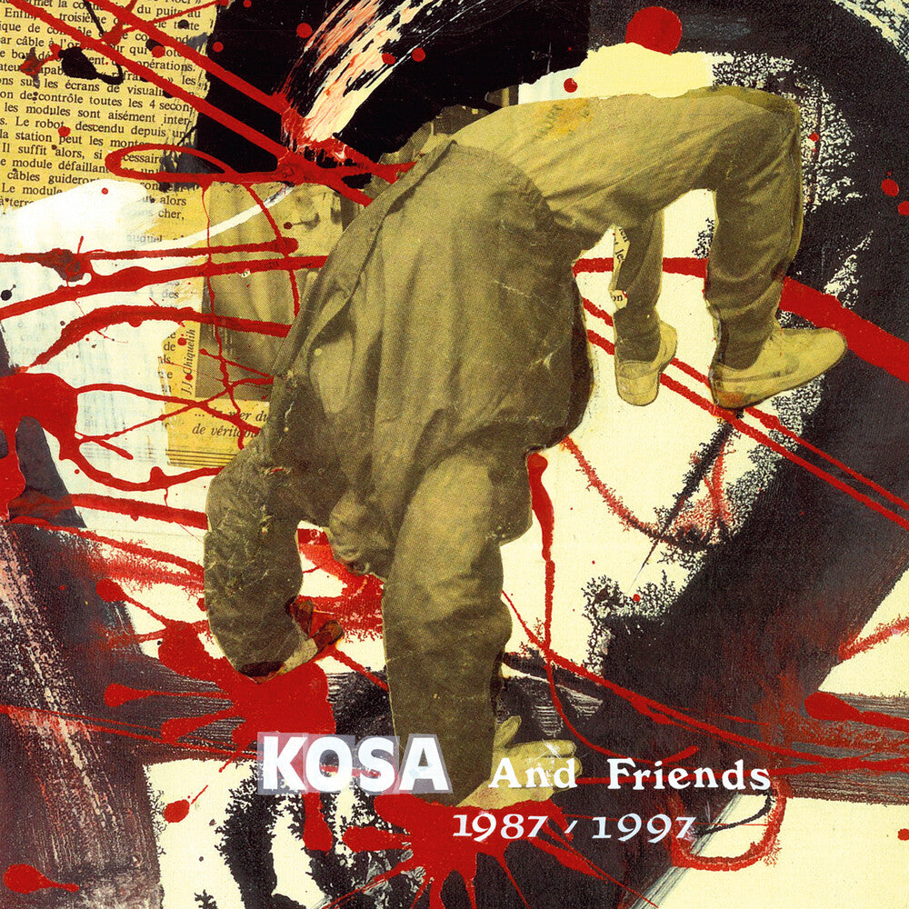 the album cover for Kosa (Francis Manne/ Fr6) - Kosa & Friends 1987-1997