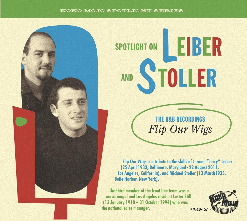 the album cover for Leiber And Stoller The R&B Recordings / Various - Leiber And Stoller The R&B Recordings / Various