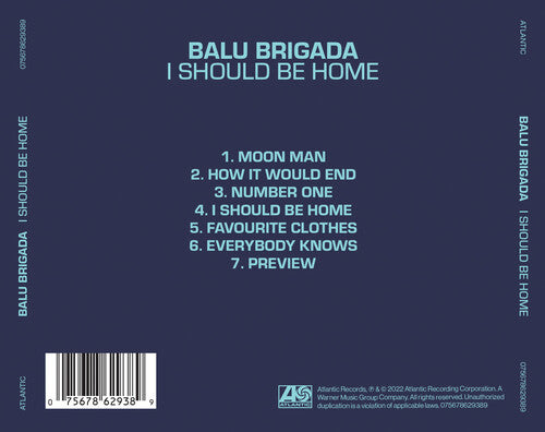 Balu Brigada - I Should Be Home (CD)