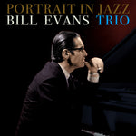 the album cover for Bill Evans Trio - Portrait In Jazz - Limited 180-Gram Blue Colored Vinyl with Bonus Track