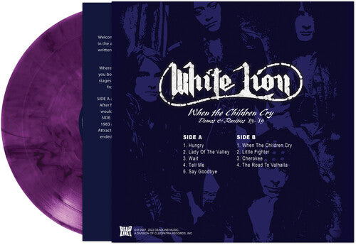 White Lion - When The Children Cry - Demos & Rarities '83-'89 - Purple Marble (Vinyl)