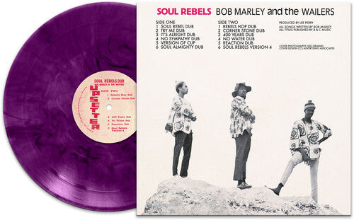 ボブ・マーリー＆ザ・ウェイラーズ - ソウル・レベルズ・ダブ - パープル・マーブル（レコード）
