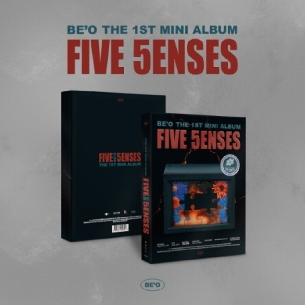 the album cover for BE'O - Five Senses (Five Senses Version) (Puzz) (Stic)