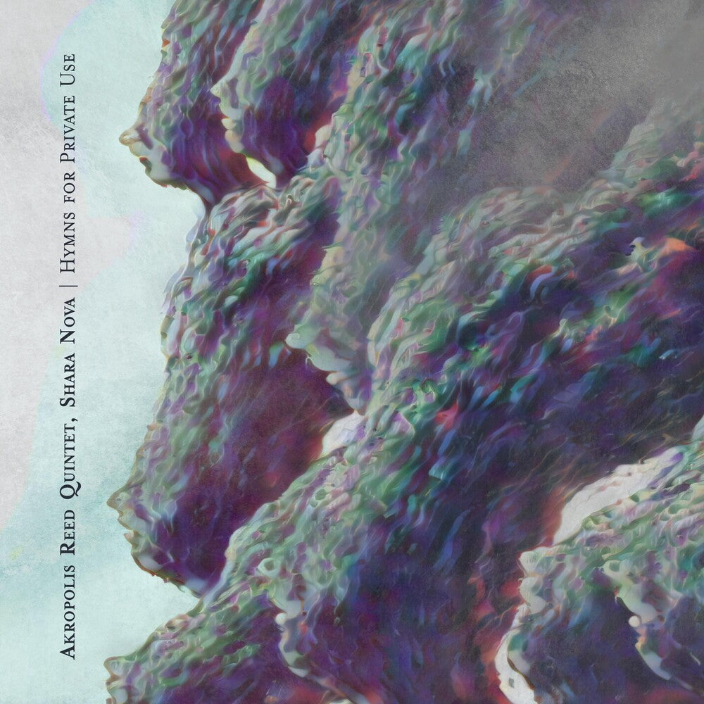 the album cover for Akropolis ReedQuintet - Hymns For Private Use
