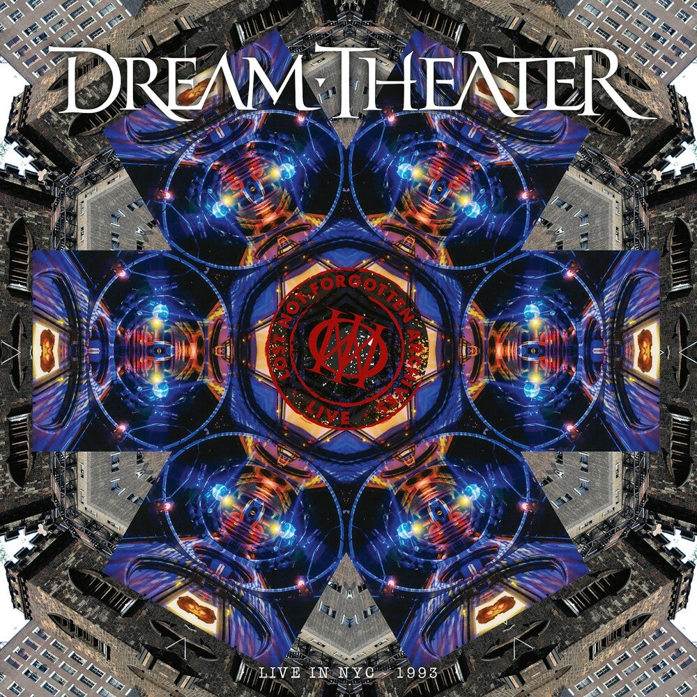 the album cover for Dream Theater - Lost Not Forgotten Archives: Live in NYC - 1993 [3LP/2CD]