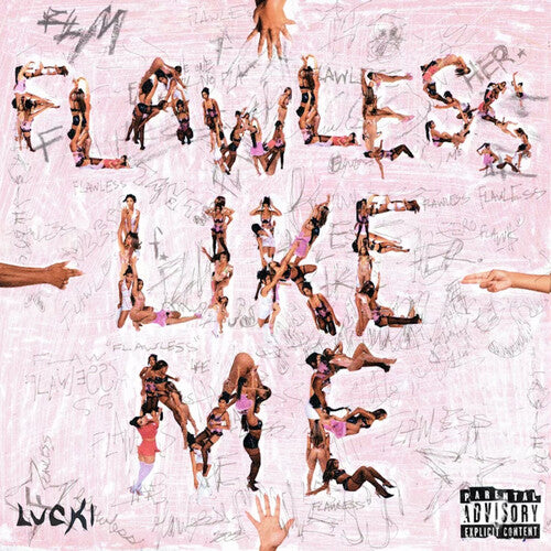 Lucki - Flawless Like Me - Pink & White Galaxy (Vinyl)