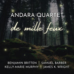 the album cover for Barber / Britten / Murphy - De Mille Feux