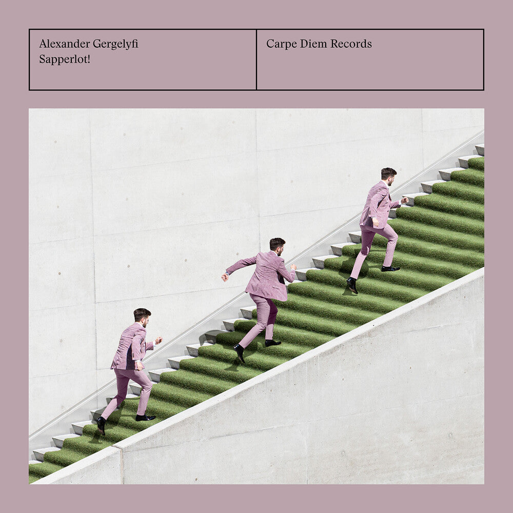 the album cover for Alexander Gergelyfi - Sapperlot