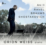 the album cover for Brahms / Ravel / Shostakovich - Arc Ii