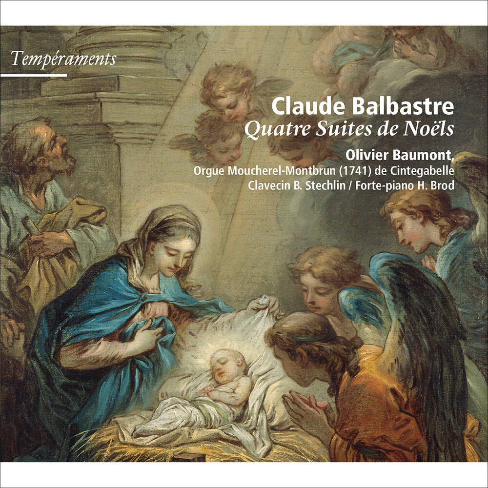 the album cover for Balbastre / Baumont - Quatre suites de Noels