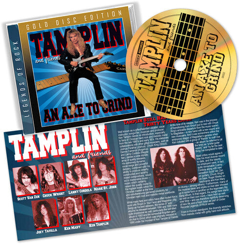 Ken Tamplin - Axe To Grind - Disco de Oro (CD)