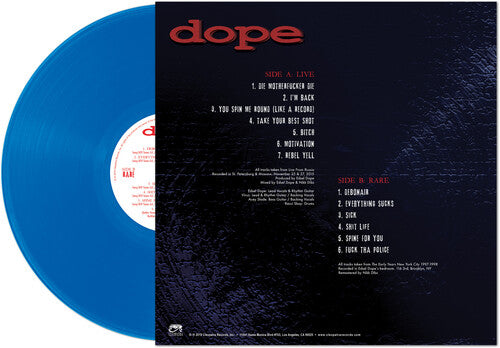 The Dope - Live & Rare - Blue (Vinyl)