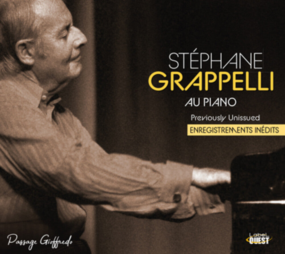the album cover for Stephane Grappelli - Stephane Grappelli Au Piano