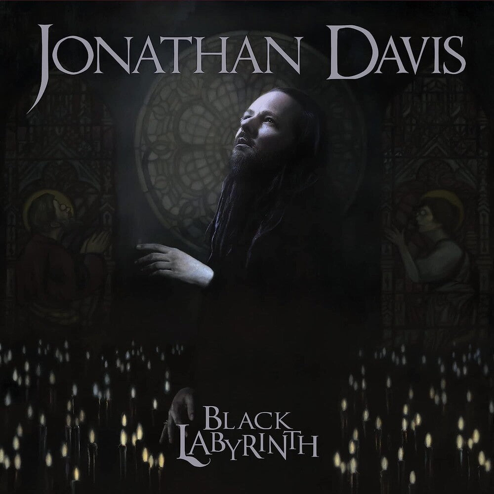 the album cover for Davis, Jonathan - Black Labyrinth