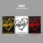 Wei - Love Pt.2 : Passion - incl. 84pg Photo Book, Lyric Book, Film Photo, ID Card + 2 Photo Cards (CD)