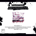 the album cover for Meyer / Gililov - Concerto For Piano & Orchestra Op. 46 Symphony