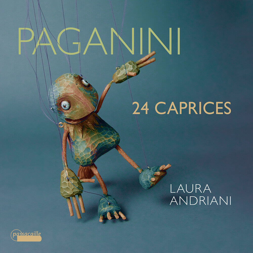 the album cover for Paganini / Laura Andriani - 24 Caprices
