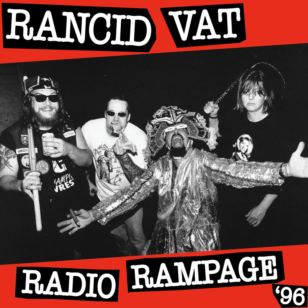 the album cover for Rancid Vat - Radio Rampage '96 [Limited Edition]