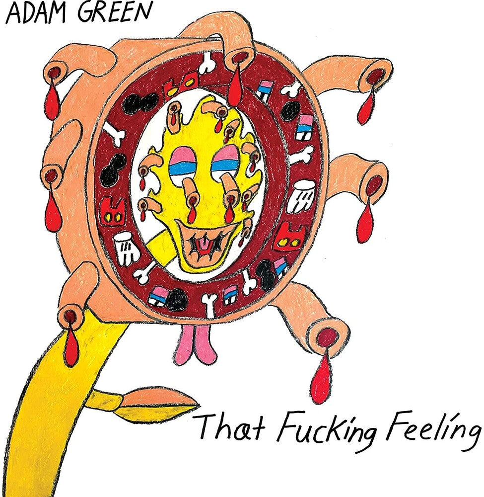 the album cover for Adam Green - That Fucking Feeling