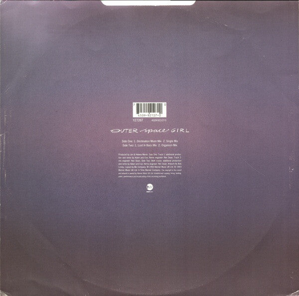 The Beloved : Outer Space Girl (12", Bro)