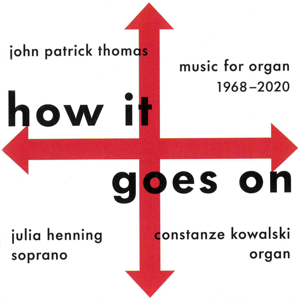 the album cover for John ThomasPatrick - How It Goes On