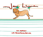 the album cover for Jah Lion - In Action With The Revolutionary Band