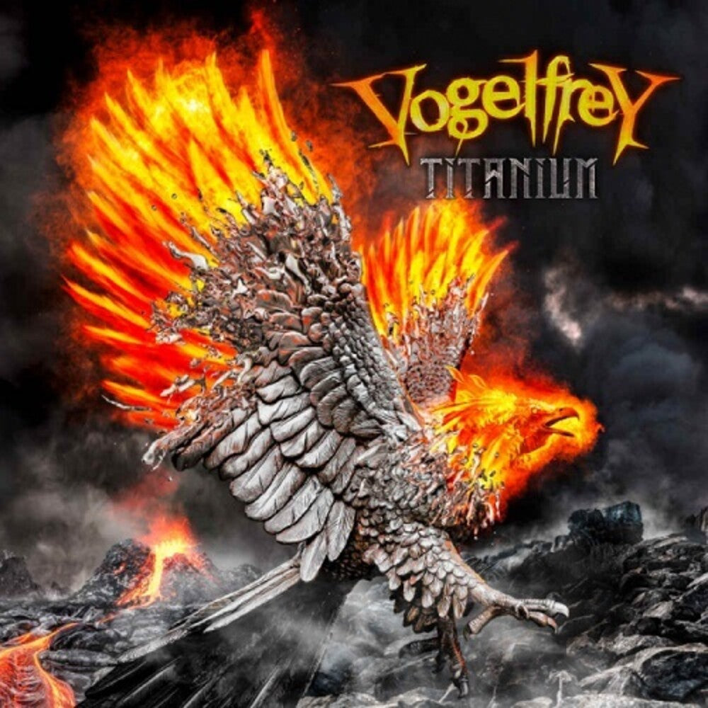 the album cover for Vogelfrey - Titanium