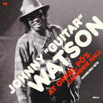 the album cover for Johnny Watson Guitar - At Onkel Pos Carnegie Hall Hamburg 1976